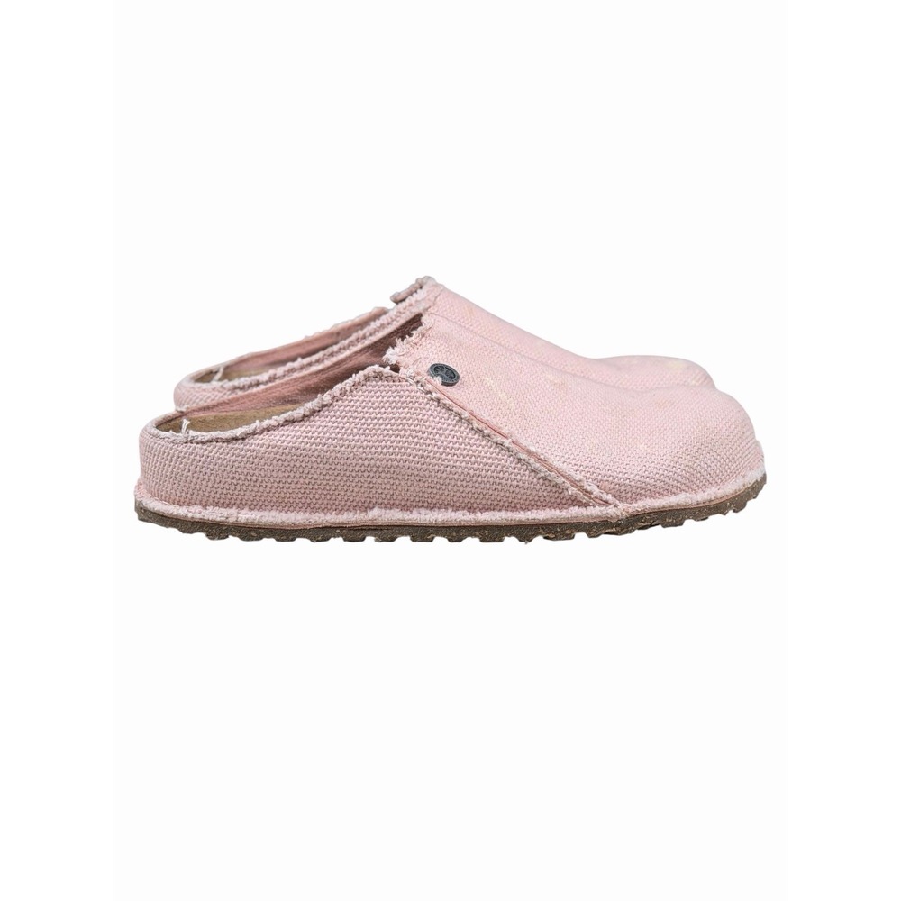 Birkenstock Zermatt Premium Tex Canvas Clogs in "Soft Pink" Sz 40 - 9L Narrow